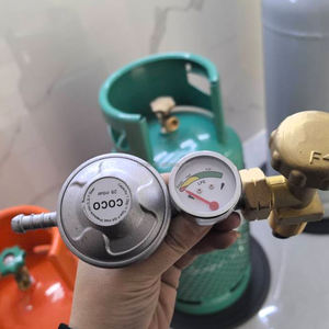 Regulador de <span class=keywords><strong>gas</strong></span> de baja presión LPG con medidor de calibre para el mercado africano - Product Image 4