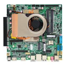 เมนบอร์ดสำหรับ Coffee Lake I5-8300H I7-9750H ชิปเซ็ต <span class=keywords><strong>HM370</strong></span> Realtek 8111H+1Intel I219V LAN 1*MINI_PCIE DDR4 64GB M.2 NVME - Product Image 1