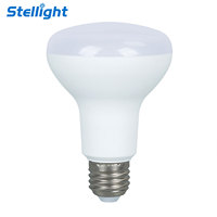 Ampoule LED vintage Edison givrée à économie d'énergie CRI 80-90, forme champignon, culot E26/E27, 6000K/3000K, 90lm/W, éclairage large pour maison et bureau
