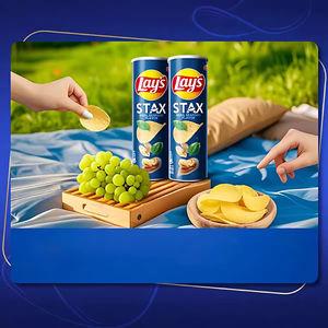 Wholesale Price Lays STAX Series Crispy Potato Chips 90g Popular Jalapeno Flavor <strong>Exotic</strong> <strong>Snack</strong> - Product Image 2