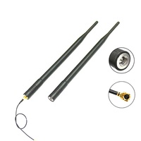 Antena Omnidireccional de Goma 2.4g 5.8GHz 3dBi Ble para GSM CDMA, Antena WIFI para Punto de Acceso WLAN, Gateway Celular, IoT
