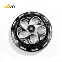 Ventilateur de radiateur universel pour moto en alliage d'aluminium modifié par CNC WANOU