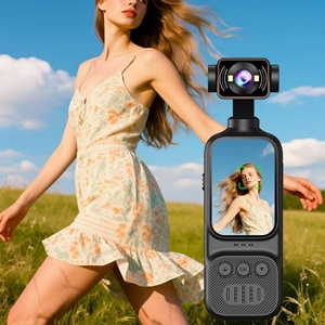 ใหม่ 270 °   กล้องแอคชั่นพกพา 4K HD พร้อมคลิปหนีบไมค์แบบหมุนได้ สำหรับการผจญภัยกลางแจ้ง กล้องกีฬาขนาดเล็ก - Product Image 2