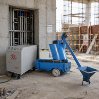Machine à béton mousse coulé sur site pour murs de maisons en acier léger, prix usine, machine à béton mousse EPS pour villas