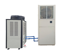 Refroidisseur d'air évaporatif TS-05LNDS à montage mural/au sol, soufflage double face, fonctionnement automatique, moteur PLC, économie d'énergie