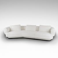Ensemble de canapés deux places en cuir véritable pour hall d'hôtel de luxe, chaises trône modernes avec tête de lit, pour appartement, salle à manger, salon, chambre