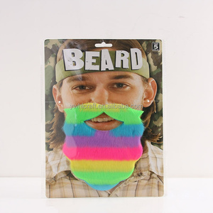 Hlc Tùy Chỉnh Lgbtq Niềm Tự Hào Đảng Tháng Cầu Vồng Mustaches Trang Phục Hài Hước Râu Truyện Cười Cho Parades Đảng Trang Trí Trang Trí - Product Image 2