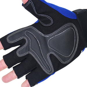 Haute qualité été demi-doigt anti-dérapant Protection UV respirant léger voile moto vélo équitation gants de sport - Product Image 2