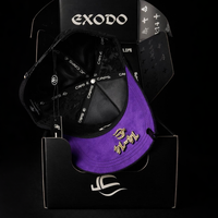 Casquettes OEM/ODM G5 brodées, logo personnalisé, casquette 5 panneaux, doublure satinée, casquettes de baseball en daim et maille avec strass, Gorras Exodo 1414