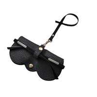 Étui à lunettes portable, pochette de luxe légère pour lunettes de soleil, support élégant pour femmes en voyage