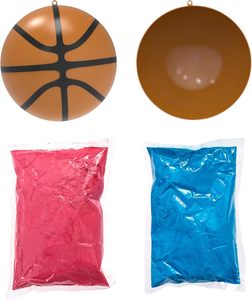 Gender Reveal Exploding Powder Basketball Ball with Blue Pink Powder Sequins Kit <strong>Baby</strong> Boys Girls Ultimate Party Supplies - Product Image 2