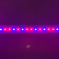 Papan tumbuh LED biru Royal 450nm dan merah tua 660nm lampu 100W PCB aplikasi mekar aluminium IP65