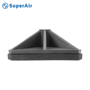 Sistema de Soporte Universal para Techos Bigfoot, Plataforma Multi-estructura para Plantas de Aire Acondicionado HVAC, Almohadillas de Goma Antivibración, Soporte Grande de Goma - Product Image 5