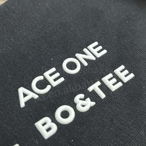 Custom 3D Screen Printed Silicone Washable Heat Transfer <strong>Labels</strong> For Clothing Brands With 3D Embossed Logo Roll Shape - Product Image 3