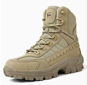Bottes de randonnée DFU01 noires UNZHUO MAKE pour entraînement en extérieur, chaussures de désert, vente en gros, stock AS33 - Product Image 2