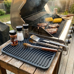 <span class=keywords><strong>Tapis</strong></span> <span class=keywords><strong>de</strong></span> séchage en silicone personnalisé pour évier <span class=keywords><strong>de</strong></span> <span class=keywords><strong>cuisine</strong></span> et salle <span class=keywords><strong>de</strong></span> bain, isolant thermique, pour la vaisselle - Product Image 3