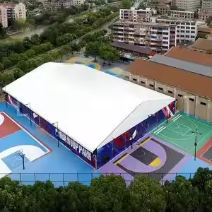 Toit transparent à cadre en aluminium bon marché d'occasion de luxe personnalisé 300 personnes chapiteau de mariage fête événement tente extérieure événement en vente - Product Image 5