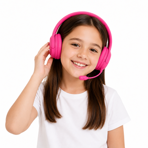 Audífonos Inalámbricos Bluetooth para Niños con Cancelación de Ruido ANC, Micrófono Integrado para Computadora y Clases en Línea, Gran Venta - Product Image 1