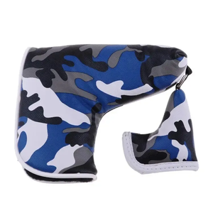 Funda Protectora para Cabeza de <span class=keywords><strong>Putter</strong></span> de Golf con Diseño de Camuflaje, Cierre Magnético, Personalizada OEM al por Mayor - Product Image 2