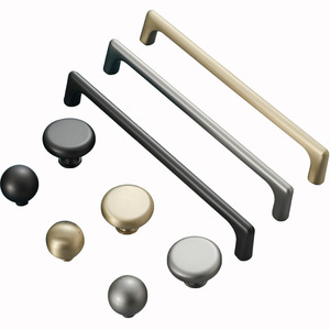 Modern Minimalism Style Zinc Alloy Cabinet Handles Pulls and <strong>Knobs</strong> <strong>for</strong> Custom Whole House Furniture Wardrobe Sideboard <strong>Dresser</strong> - Product Image 4