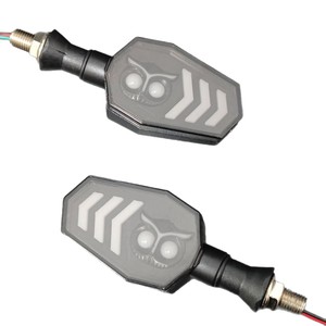 Luz Intermitente LED para Motocicleta SX, Diseño de Búho, 12V, Luz Lateral Secuencial para Modernización y Mejora - Product Image 5