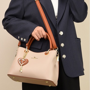 Bolso Tote de Moda, Simple, Gran Capacidad, Cuero PU Suave, con Cierre, para Mujer - Product Image 4