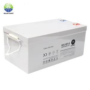 12v 100AH 150ah 200ah 250 ah battery 12v solar storage rechargeable lead acid batteries packs