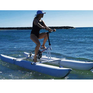 Bicicleta de agua inflable de PVC, pontones de Agua, Mar, precio, Pedal, barcos, bicicleta de agua - Product Image 1