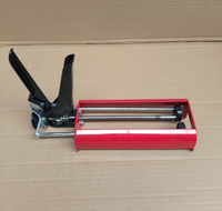Pistol Lem Dua Komponen Grosir Pabrik, Aplikator Epoxy Manual, Pistol Caulk Batang Ganda untuk Perekat Kartrid Dua Bagian