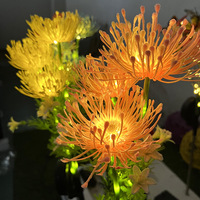 Lampe solaire décorative à trois têtes pour jardin, parc, patio, paysage, fleurs, étanche, lumières de Noël, vente chaude