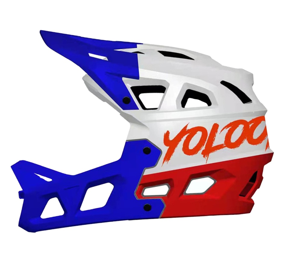 Регулируемый наружный защитный спортивный шлем для взрослых под заказ горный велосипед защитный шлем на все лицо для эндуро все-горная тропа