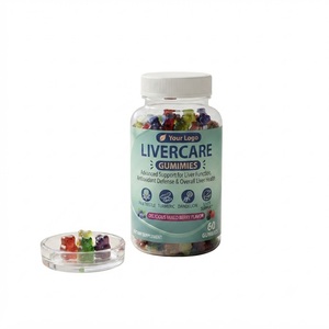 Gummies véganes à la pectine LiverCare Fruit Chews en marque blanche, vente en gros OEM, sans colorants artificiels, formule sans gélatine - Product Image 1