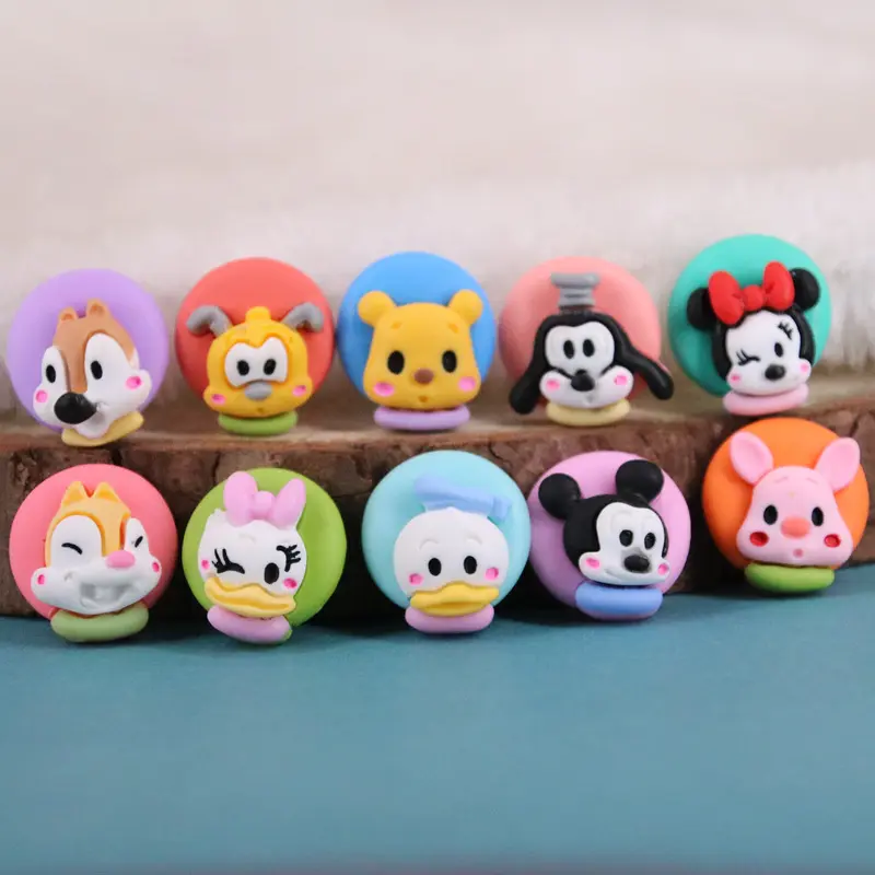 New Arrival Cartoon Mickey Mouse Resin Accessories Resin Charms For Decoration