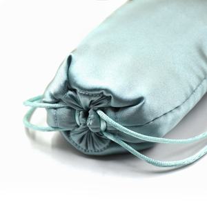 תיק משקפי שמש עבה satin שקית משקפיים מותאם אישית עם לוגו יוקרתי משקפי שמש אריזת כיס - Product Image 2