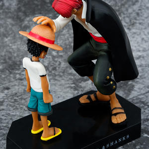 Hot 18cm PVC Action Figure de L'<span class=keywords><strong>enfance</strong></span> Luffy Shanks Classique Modèle Jouet pour Cadeau <span class=keywords><strong>D</strong></span>'anniversaire Bureau Voiture Ornement - Product Image 4