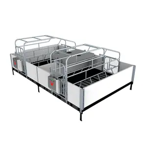 Sow Gestation Bed Galvanized Pig Farrowing Crates Pen Pig Flooring Stall Farrowing gestation crate