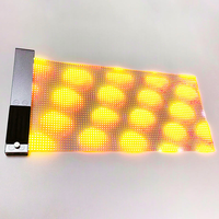 Écran LED flexible ultra-transparent P6, panneau d'affichage publicitaire pour vitrine de magasin, publicité sur verre