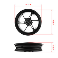 Untuk CFMOTO Rim 450SR SR450 Roda Hub Depan Belakang Velg Alloy Aksesoris Motor CF MOTO Suku Cadang Asli