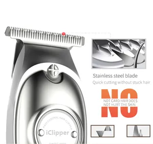 IClipper-I8 Nieuwe Oplaadbare Trimmer Baard Scheren Machine Tondeuse Trimer Voor Mannen