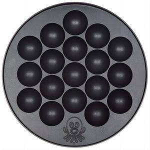 Nouveau <span class=keywords><strong>concept</strong></span> CE RoHS LFGB ETL Plaque de cuisson multi-réglable 3 en 1 pour omelettes, tokoyaki, roti et crêpes, amovible avec spatule - Product Image 4