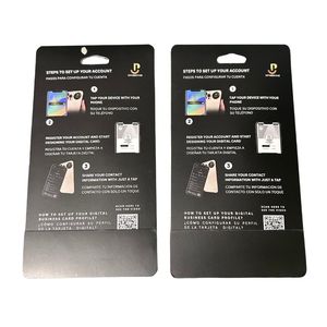 Bao Bì Thẻ Xã Hội NFC Thông Minh In Tùy Chỉnh Bao Bì Nhãn Dán Epoxy <span class=keywords><strong>RFID</strong></span> Bao Bì Hộp Giấy - Product Image 2