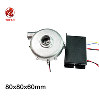 Pompe à air tout aluminium haute pression 24V CC 18,6 kPa 52000 tr/min Souffleur centrifuge pour imprimante 3D OEM personnalisable