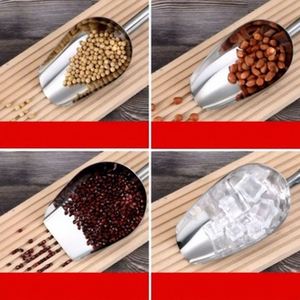 Thickened Integrated Ice Scoop Multi-Purpose Food Scoop for Dry Fruit Rice Popcorn Soybean Sugar Kitchen <b>Tool</b> - Product Image 2