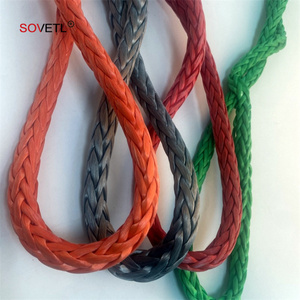 <span class=keywords><strong>Cuerda</strong></span> UHMWPE de 12 hebras, <span class=keywords><strong>cuerda</strong></span> de alta resistencia, resistente a la corrosión, a la abrasión, Anti UV, <span class=keywords><strong>cuerda</strong></span> de cabrestante trenzada hueca para monopatín - Product Image 2