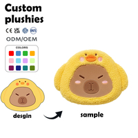 Mignon Poussin Capybara En Peluche Jouets Doux Animal En Peluche Ensemble pour Enfants Décor À La Maison Adorable Peluches En Gros Jouet En Peluche