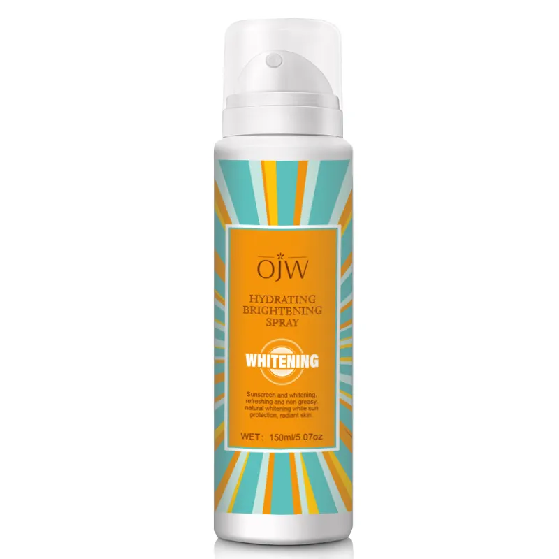 OJW Hot sale Organic Sunscreen Private Label Anti-uv Lasting 4+1sunscreen shield Sunscreen Spray