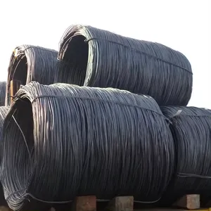 Q195 Q235 SAE 1008 1010 1012 1018 1020 1006 6MM गैल्वेनाइज्ड स्टील वायर