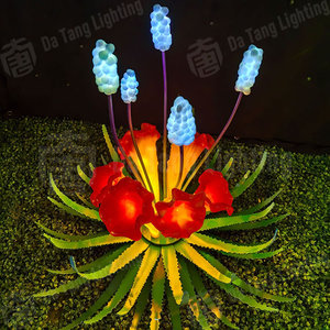 Lámpara Decorativa con Motivo Floral Overlord para Centros Comerciales, Parques y Exhibiciones Festivas de Temporada - Product Image 4