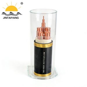 Cable de Potencia con Aislamiento de Polietileno Reticulado Libre de Halógenos y Bajo en Humo, Revestimiento de Poliolefina, WDZ-YJY-0.6/1kV 4X185+<span class=keywords><strong>1X95</strong></span> - Product Image 2