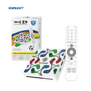 Topleo World Max Android <span class=keywords><strong>TV</strong></span> Box Internacional, el Mejor Convertidor de <span class=keywords><strong>TV</strong></span> Digital por <span class=keywords><strong>Internet</strong></span> Personalizado, Ott 4k Smart Android <span class=keywords><strong>TV</strong></span> Box - Product Image 1